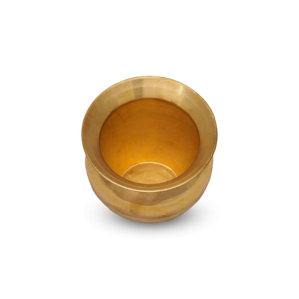 Brass Lota  - 3.75 x 3.75  Inches |  Chombu  Kalash Pot  Kalasam for Pooja Online Sale