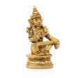 Ayyappan Statue - 2.75 Inch | Brass Statue  Ayyappan Idol for Pooja Online Sale