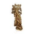 Krishna Murti With Tree - 23 x 12 Inches | Antique Brass Idol  Krishna Statue for Pooja  11.880 Kgs Approx For Sale