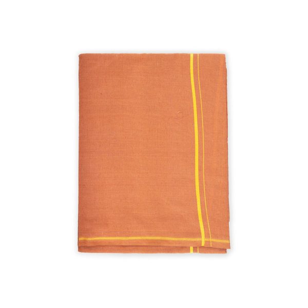 Cotton Veshti - 2 Mtrs | Kambi Karai Border Dhoti  Kavi Colour Vesti for Men Cheap