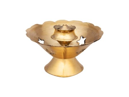 Agarbathi Stand - 1.5 x 2.5 Inches | Brass Agarbatti Holder  Kamal Design Incense Stick Holder for Pooja  30 Gms For Cheap