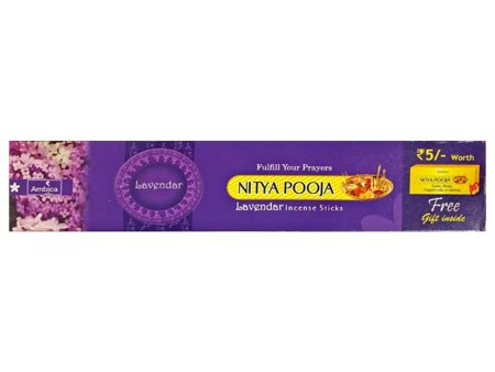 Ambica Nitya Pooja Lavendar Incense Sticks - 85 Gms | Agarbathi  Agarbatti for Pooja For Cheap