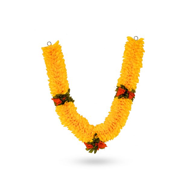 Artificial Flower Garland - 20 Inches | Flower Toran  Artificial Mala for Photo Frame  Assorted Design & Colour Online Sale