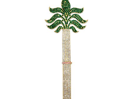 Stone Sugar Cane - 9 Inches | Stone Karumbu  Deity Ornaments  Jewellery for Goddess Online now