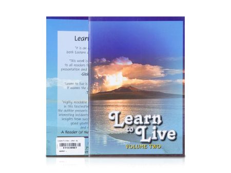 Learn To Live - Volume 2 - English | By Swami Jagadatmananda  Philosophical Book Supply