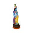 Vithoba Krishna Standing - 24 x 10 Inches | Giri Golu Doll  Clay Doll  Vithoba Murti  Navratri Bommai For Cheap