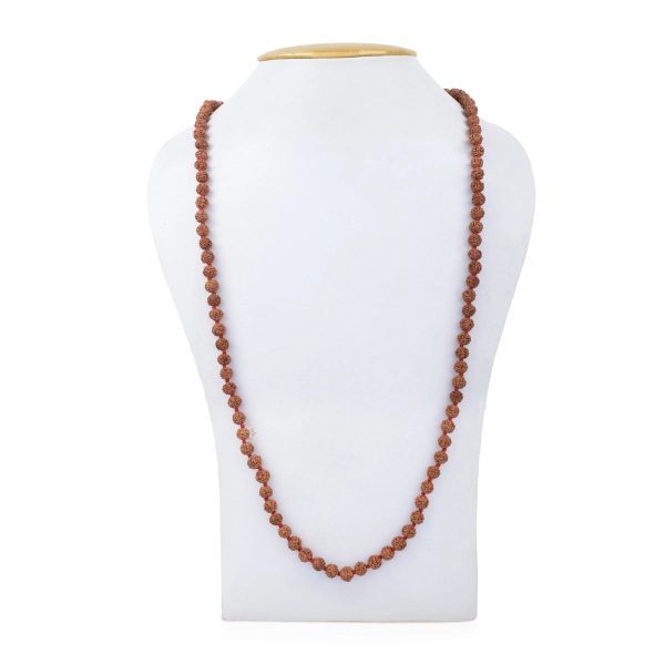 Rudraksha Mala - 6 to 7 mm | Ruthratcham Malai  Japa Mala for Meditation Hot on Sale