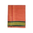 Cotton Veshti - 2 Mtrs | Padayappa Border Dhoti  Dark Kavi Colour Vesti for Men Online