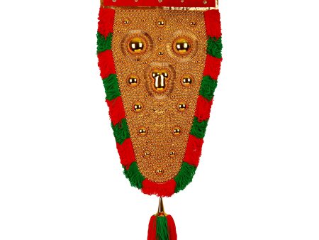 Nettipattam - 3 Feet | Traditional Nettipattam  Decorative Hanging for Car For Sale