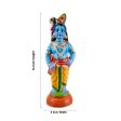 Vithoba Krishna - 16 Inches | Giri Golu Doll  Paper Mache  Vithoba Murti  Navarathri Doll Supply