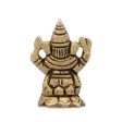 Ganesha Statue - 1.5 x 1 Inches | Vinayagar Statue  Antique Brass Idol for Pooja  100 Gms Approx Discount