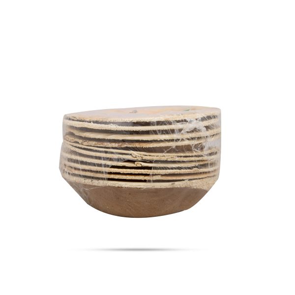 Areca Leaf Bowl Set - 4 Inches | 10 Pcs  Round Palm Leaf Cup  Disposable Bowl for Temple on Sale