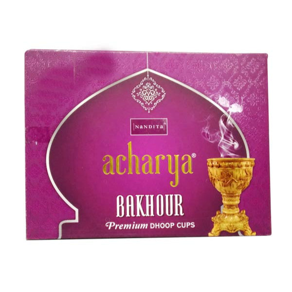 Nandita Premium Dhoop Cups 12Pcs - Acharya Bakhour Supply