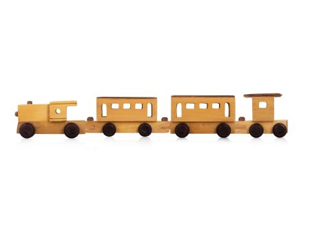 Wooden Train - 3.5 x 22 Inches | Wooden Toy for Kids  560 Gms Approx on Sale