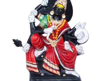 Vakrakali Amman Paper Mache Golu Bommai - 18 x 14 Inches | Giri Golu Doll  Navaratri Golu Bomma Gombe Bommai on Sale