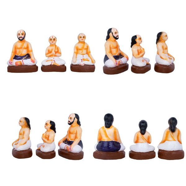 Vaaranam Aayiram Clay Golu Bommai Set - 10 x 8 Inches | Giri Golu Doll  Navaratri Golu Bomma Gombe Bommai For Cheap