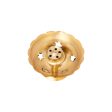 Agarbathi Stand - 1 x 2.25 Inches | Brass Agarbatti Holder  Flower Design Incense Stick Holder for Pooja Online now