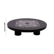 Wooden Manai Palagai - 1.25 x 5 Inches | Wooden Chowki  Round Shape Patla  Manakatti for Pooja  130 Gms Approx Discount