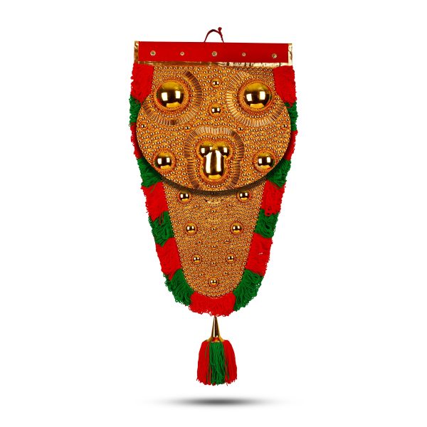 Nettipattam - 2.5 Feet | Traditional Nettipattam  Decorative Hanging for Car on Sale