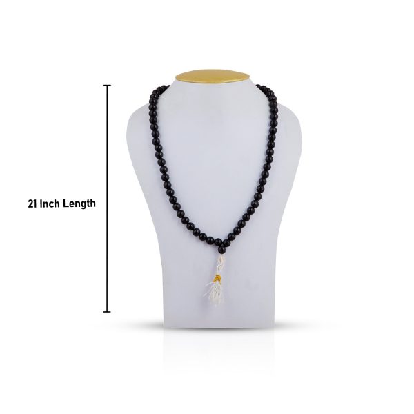 Hakik Mala - 21 Inches | Agate Mala  Black Hakeek Mala for Men & Women Online Hot Sale