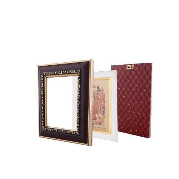 Synthetic Photo Frame - 7 x 6 Inches | Photo Frame  Rosewood Picture Frame for Home Decor  Assorted Design Online Sale