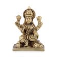 Lakshmi Idol - 3 x 2 Inches | Antique Brass Idol  Lakshmi Murti  Laxmi Idol for Pooja  270 Gms Approx Discount