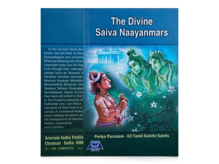 The Divine Saiva Naayanmars - English | Periya Puranam - 63 Tamil Saivite Saints  Biographical Book Hot on Sale