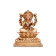 Laxmi Murti - 4.5 x 3.5 Inches | Gold Polish Laxmi Statue  Resin Idol for Pooja  150 Gms Approx For Cheap