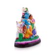 Radha Krishna with Cow Clay Golu Bommai - 10 x 8 Inches | Giri Golu Doll  Navaratri Golu Bomma Gombe Bommai Online Sale