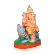 Vinayagar Clay Golu Bommai - 13 x 10 Inches | Giri Golu Doll  Navaratri Golu Bomma Gombe Bommai Supply