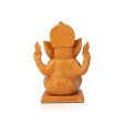 Ganesh Statue - 8 x 5.5 Inches | Wooden Statue  Vinayaka Idol   Ganesh Idol for Pooja Hot on Sale