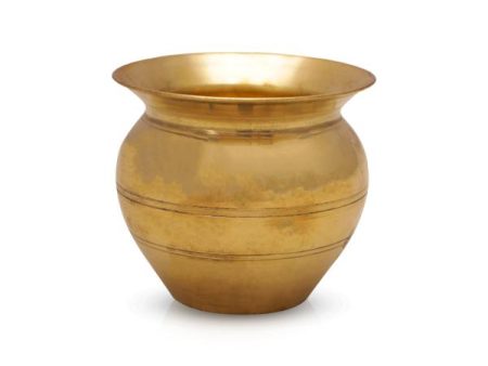 Brass Lota  - 3.75 x 3.75  Inches |  Chombu  Kalash Pot  Kalasam for Pooja Online Sale