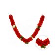 Artificial Flower Garland - 28 Inches | Flower Toran  Artificial Mala for Photo Frame  Assorted Design & Colour Cheap