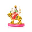 Durga Murti - 6 x 5 Inches | Marble Dust Murti  Durga Idol for Pooja Discount