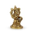 Laxmi Murti  - Goal Base - 2 x 3 Inches | Brass Idol  Lakshmi Idol  Lakshmi Murti  Lakshmi Statue for Pooja Online Hot Sale