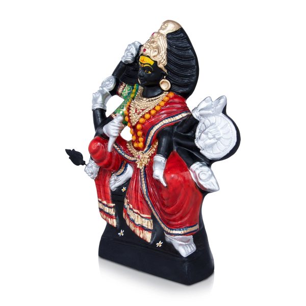 Vakrakali Amman Paper Mache Golu Bommai - 18 x 14 Inches | Giri Golu Doll  Navaratri Golu Bomma Gombe Bommai on Sale