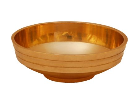 Brass Urli - 1 x 2.5 Inches | Uruli  Brass Bowl  Flower Pot for Home Online