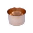 Copper Vattil - 4 x 5 Inches | Copper Vessel  Copper Bowl  Copper Cup for Pooja  280 Gms Approx Online Hot Sale