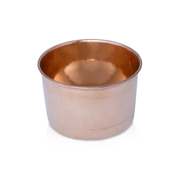 Copper Vattil - 4 x 5 Inches | Copper Vessel  Copper Bowl  Copper Cup for Pooja  280 Gms Approx Online Hot Sale