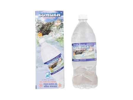 Gomukh Purest Ganga Jal - 1 Ltr | Bottle  Gangajal Holy Water for Pooja For Discount