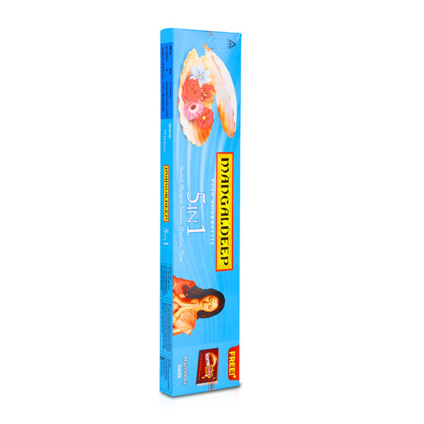 Mangaldeep 5 In 1 Puja Incense 75 Sticks Fashion