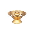 Agarbathi Stand - 1 x 2.25 Inches | Brass Agarbatti Holder  Flower Design Incense Stick Holder for Pooja Online now