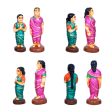 Vinayagar Kumbabishekam Paper Mache Golu Bommai Set - 24 x 12 Inches | Giri Golu Doll  Navaratri Golu Bomma Discount