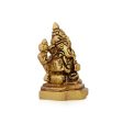 Ganesh Murti - 2 x 1.5 Inches | Ganapati Idol  Antique Brass Idol  Vinayagar Statue for Pooja  160 Gms Approx Fashion