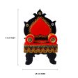 Singhasan  - 8  Inches |  Velvet Simhasanam  Aasan for Deity Fashion