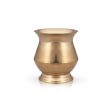 Brass Lota - 2 x 1.75 Inches | Brass Chombu  Kalash Pot  Kalasam for Pooja  40 Gms Approx on Sale