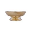 Brass Bowl With Stand - 1.75 x 4.25 Inches | Plain Design Brass Cup  Pooja Cup for Home  160 Gms Approx For Discount