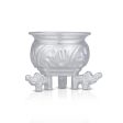 Chandan Cup With Elephant Leg - 2.5 x 2.5 Inches | German Silver Cup  Chandan Bowl for Pooja  105 Gms Approx Hot on Sale