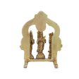 Ram Darbar Murti with Arch - 4 x 3 Inches | Antique Brass Idol  Ram Darbar Idol for Pooja  260 Gms Approx For Discount