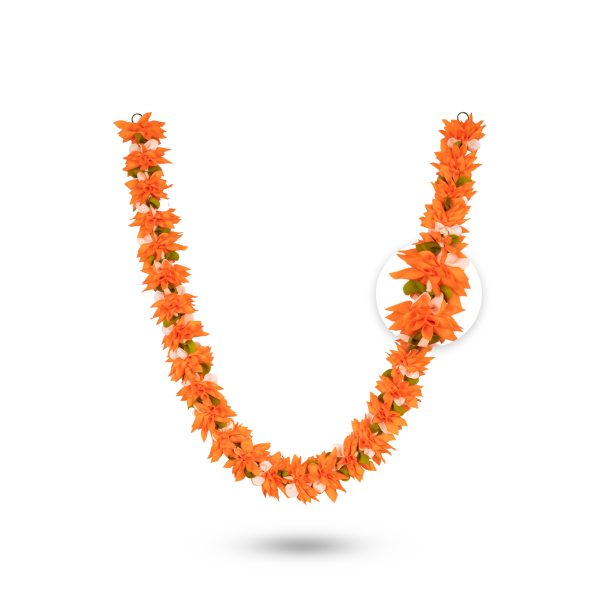 Artificial Flower Garland - 36 Inches | Flower Toran  Artificial Mala for Photo Frame  Assorted Design & Colour Fashion